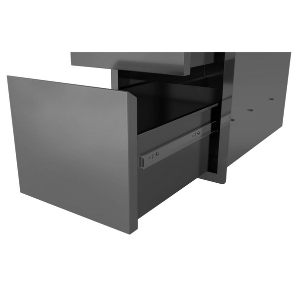 BeefEater Outdoor Kitchen Double Cupboard Drawer Stainless Steel BOC2090SA