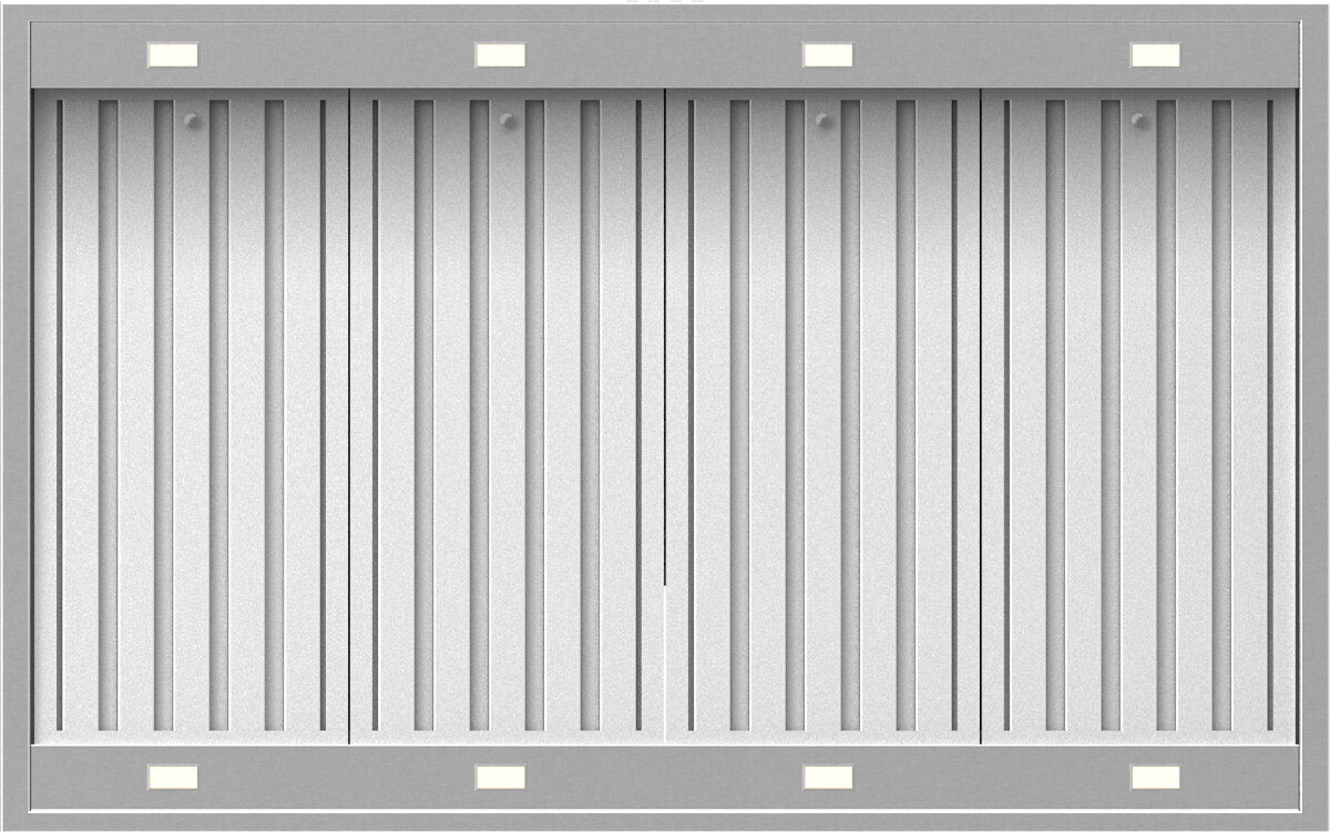 Whispair 120cm New York BBQ Canopy Island Rangehood with Pro Plus External Remote Motor X7N12S5.EPP