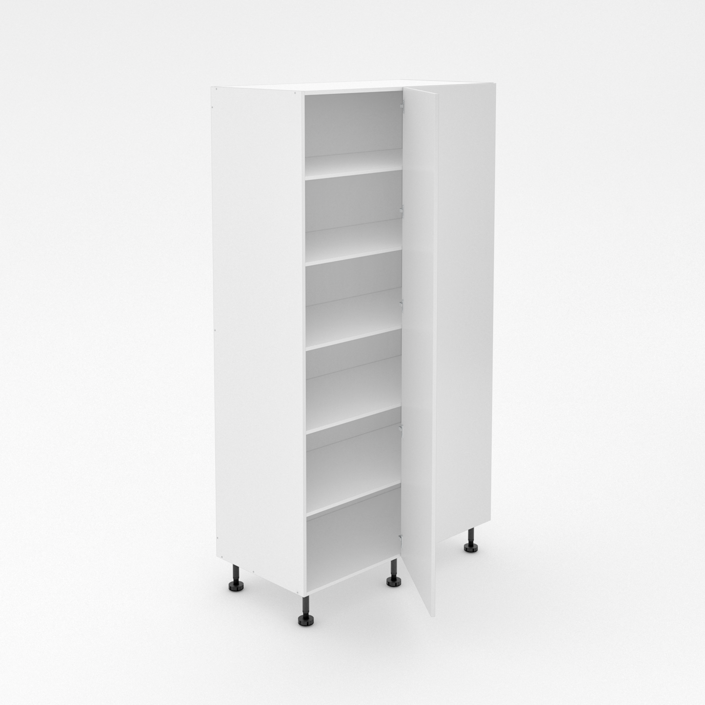 1 Door Blind Corner Pantry - Shaker