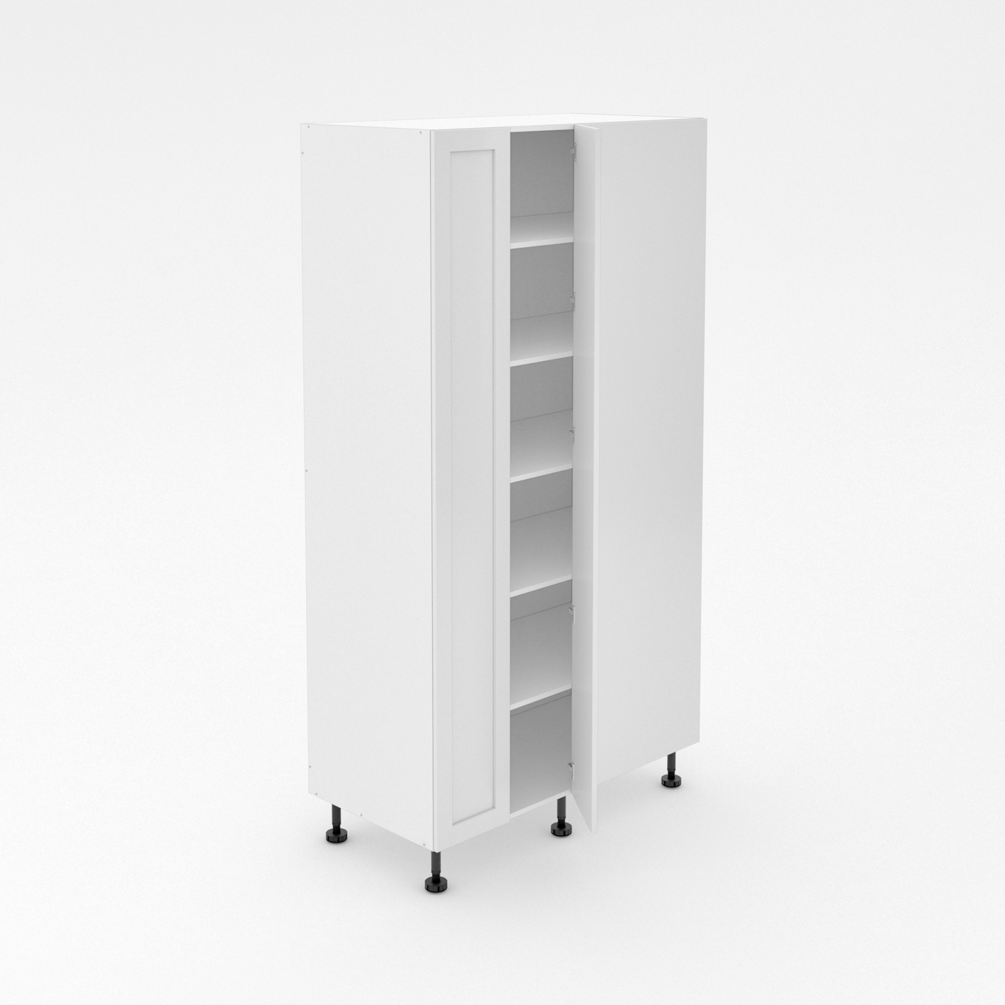 2 Door Blind Corner Pantry - Shaker