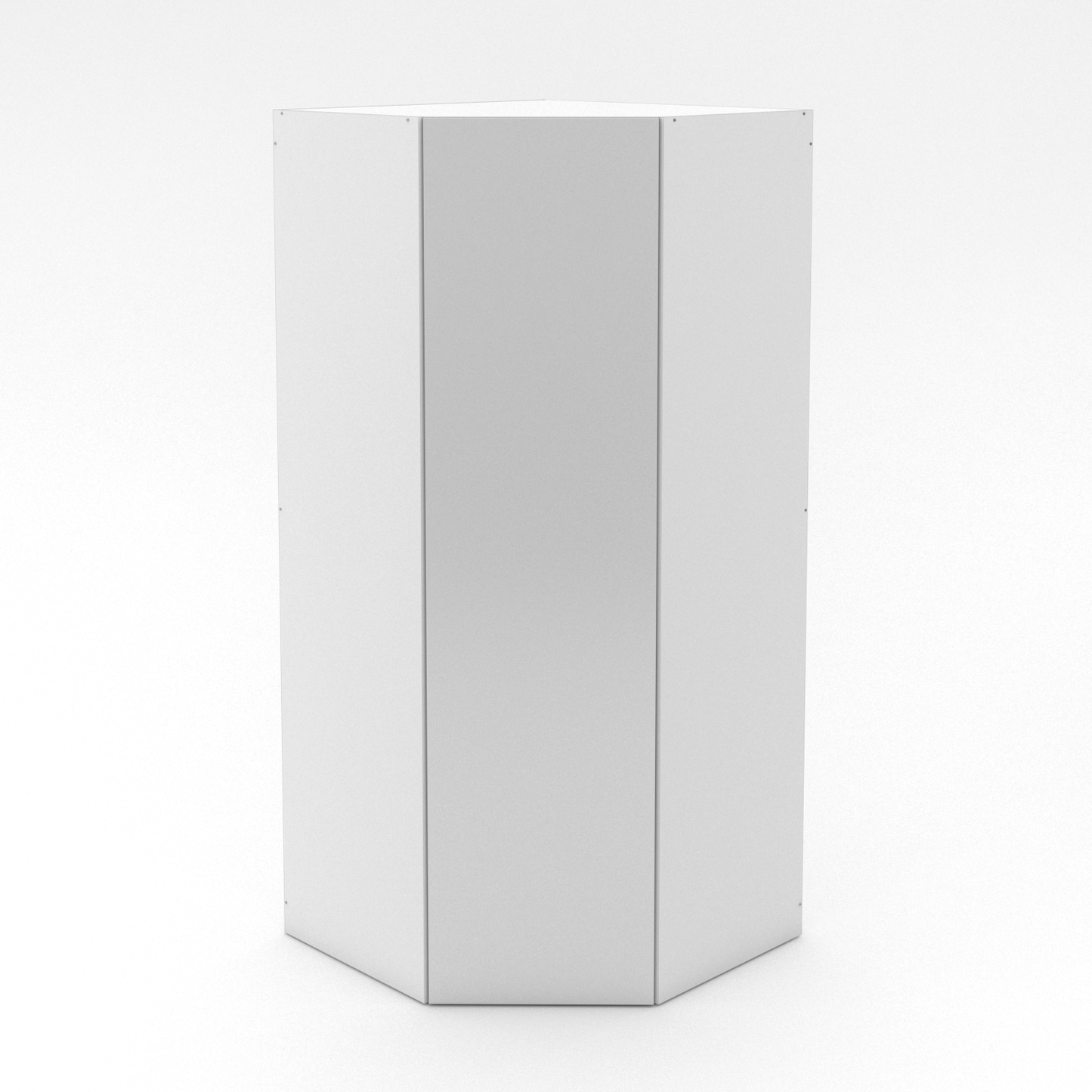 1 Door Angled Corner Pantry - Walk in - Poly