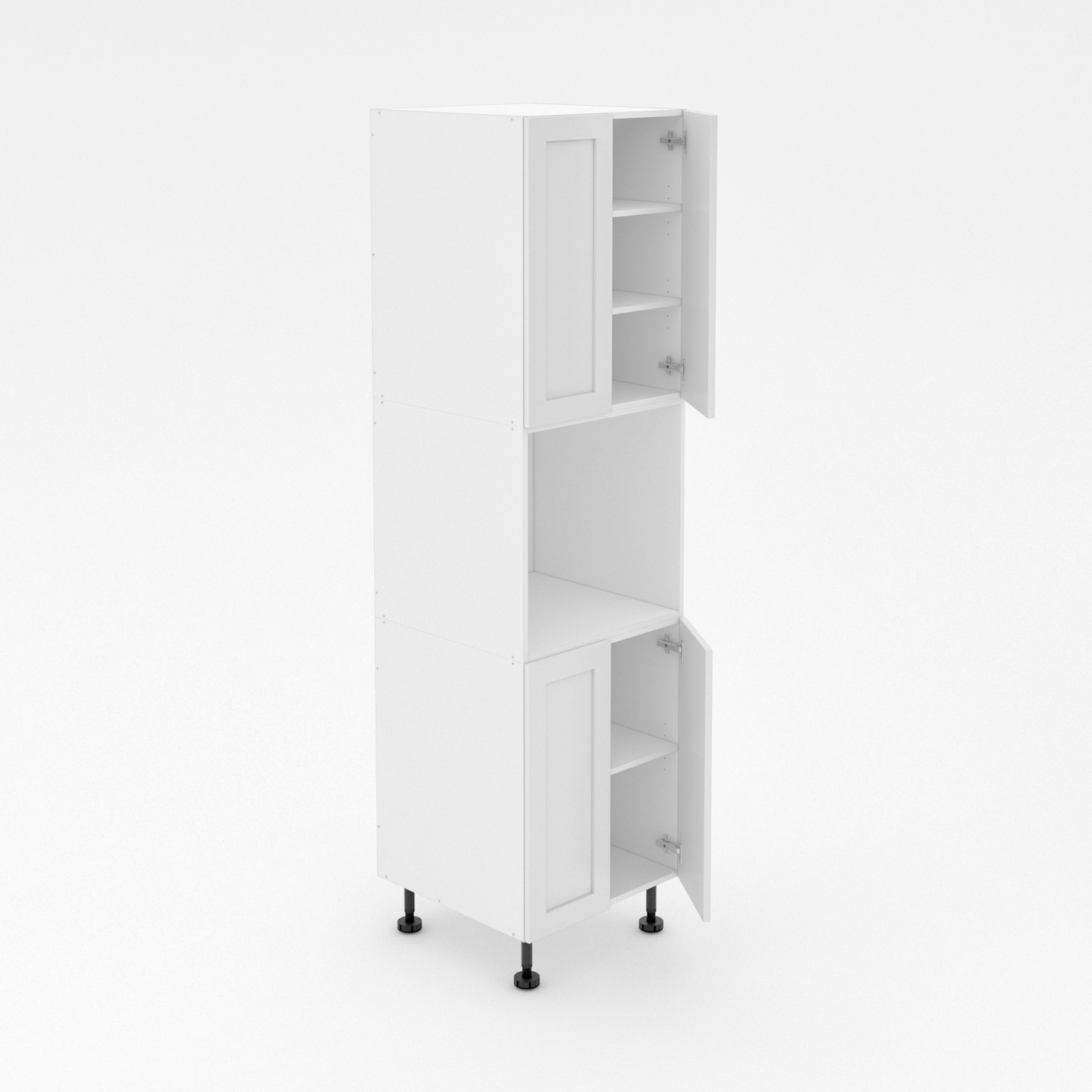 Pantry with Oven - Shaker