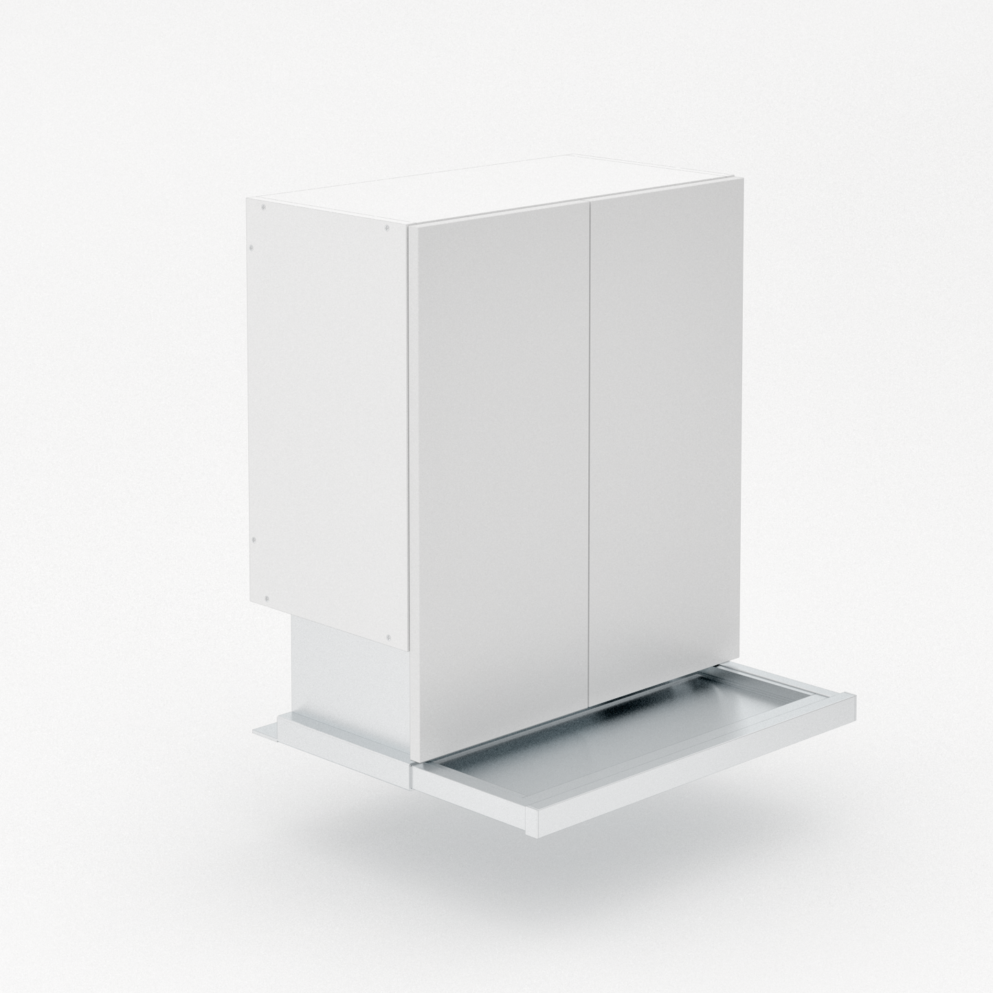 2 Door - Slide out rangehood - Poly