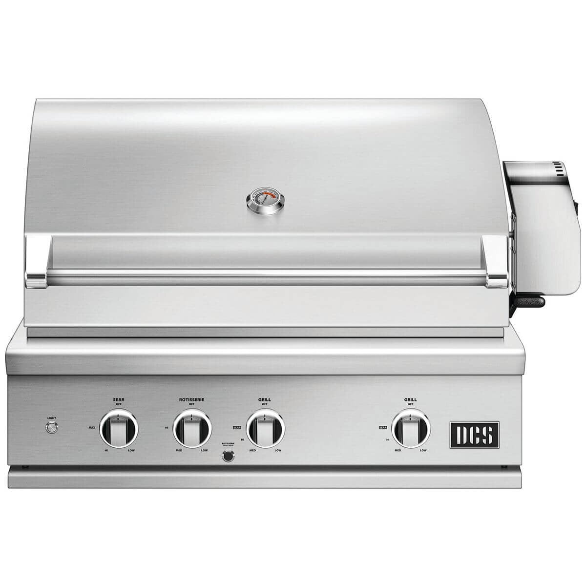 DCS by Fisher & Paykel DCS 36” Grill with Infrared Sear Burner Natural Gas BBQ BE1-36RCI-N