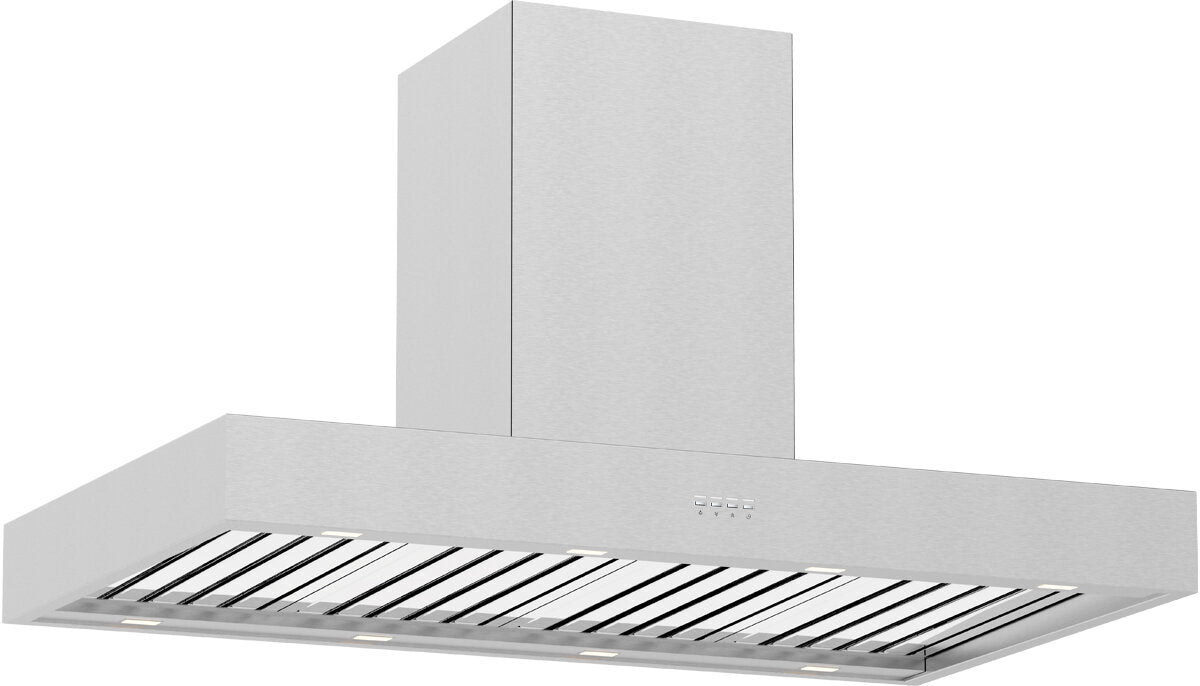 Whispair 120cm New York BBQ Canopy Island Rangehood with Pro Plus External Remote Motor X7N12S5.EPP
