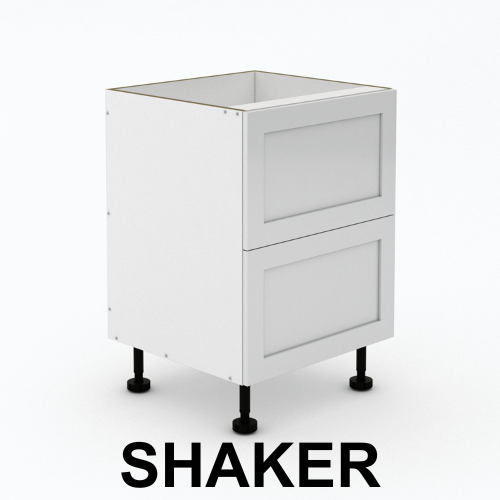 2 Pot Drawers - Shaker