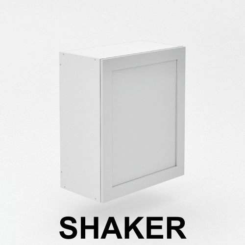 1 Door Top Cabinet - Shaker