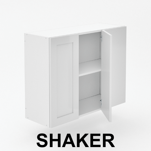 2 Door Blind Top Cabinet - Shaker