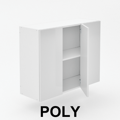 2 Door Blind Top Cabinet - Poly