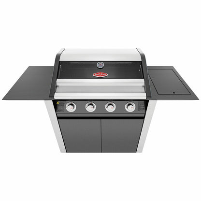 BeefEater 1600 Series Dark Four Burner BBQ with Side Burner & Trolley BMG1641DA