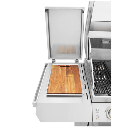 BeefEater 7000 Premium Five Burner Built-in Barbecue and Trolley BMF7655SA