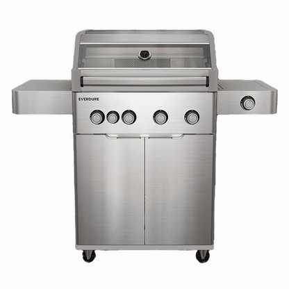 Everdure Hayman Series 4 Burner BBQ Silver E4TS