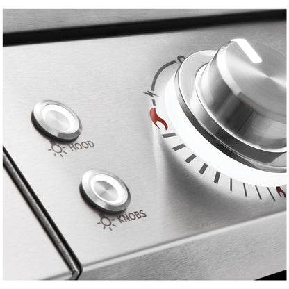BeefEater 7000 Premium Four Burner Built-in Barbecue and Trolley BMF7645SA