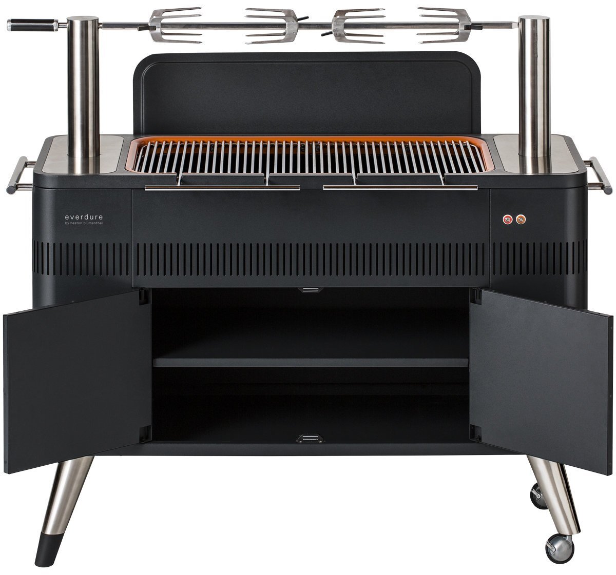 Everdure By Heston Blumenthal Hub Electric Ignition Charcoal BBQ HBCE2B