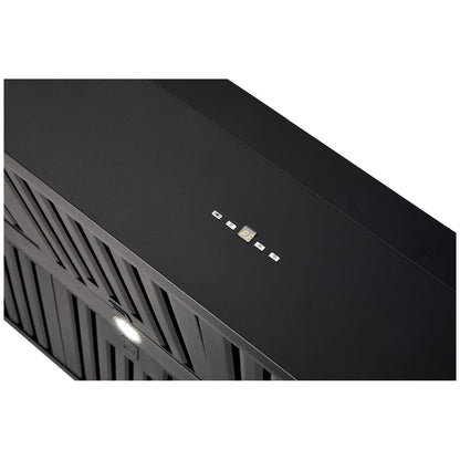 Schweigen 150cm Non Silent BBQ Canopy Matte Black CL7375PAK CL7375BPAK