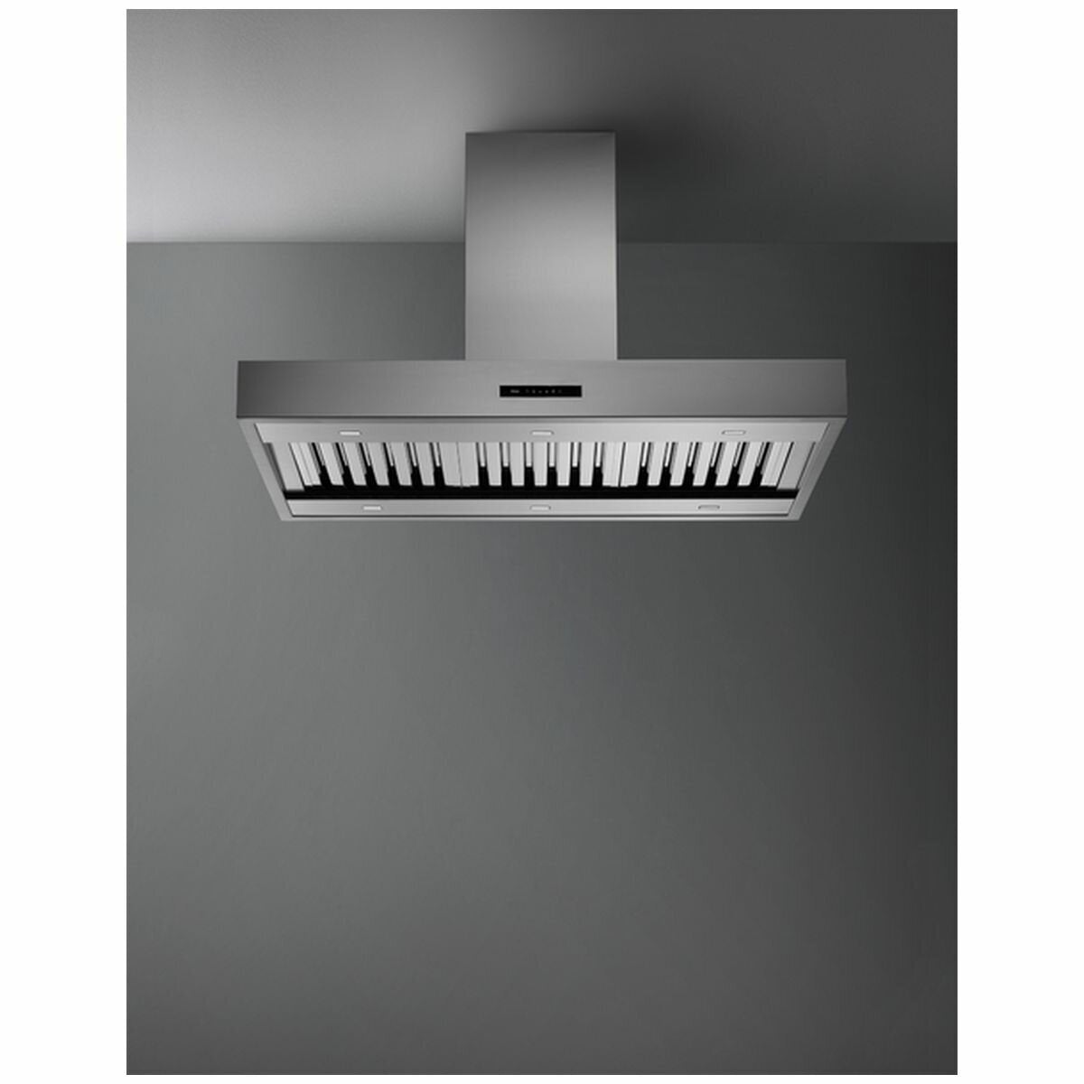 Falmec 120cm Trento Island Outdoor BBQ Rangehood with External Roof Motor F7TN12S1-ER2010