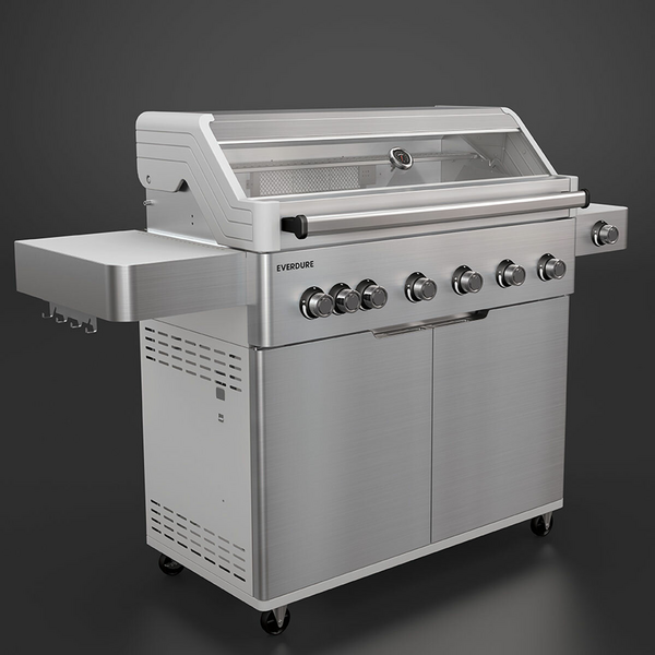 Everdure Hayman Series 6 Burner BBQ Silver E6TS