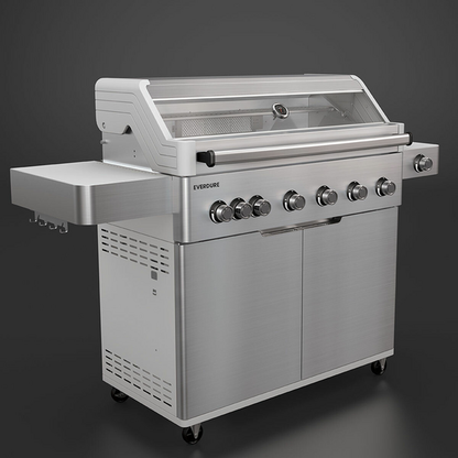 Everdure Hayman Series 6 Burner BBQ Silver E6TS