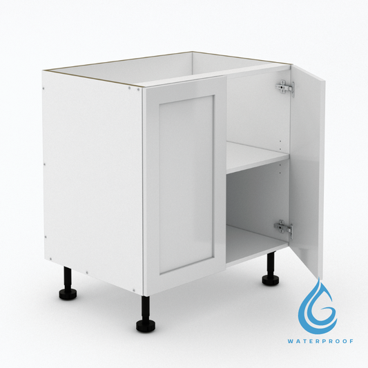 2 Door Base Cabinet - Shaker - Outdoor Waterproof