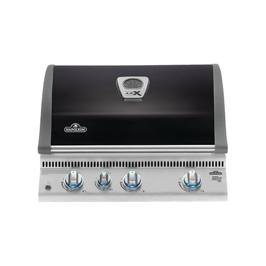 Napoleon Lex 485 Black Built-In Natural Gas BBQ BILEX485RBINK-AU