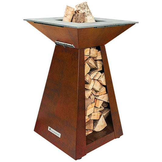 Quan Garden Art Quan Small BBQ Corten 5907771390000