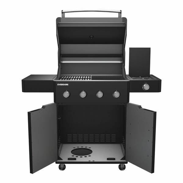 Everdure Hayman Series 4 Burner BBQ Black E4TB