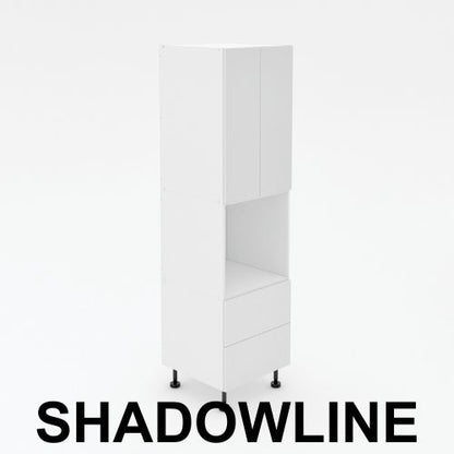 Pantry Tower - 2 Drawers + Oven + 2 Doors - Shadowline