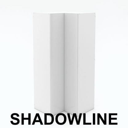 Bi Fold Corner Pantry - Walk in - Shadowline