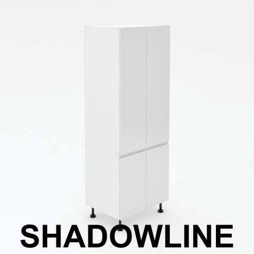 4 Door Pantry with Split - Shadowline