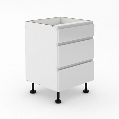 3 Drawers - 1 Small Drawer + 2 Pot Drawers - Shadowline