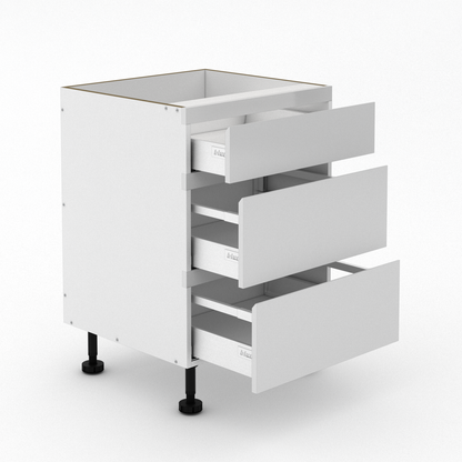 3 Drawers - 1 Small Drawer + 2 Pot Drawers - Shadowline