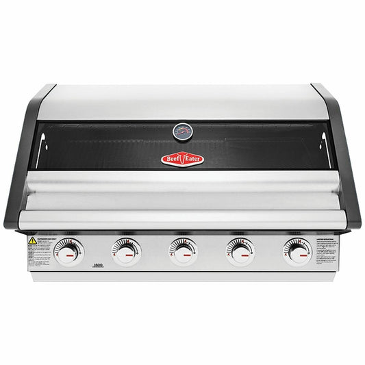 BeefEater 1600 Series SS 5 Burner Built-In BBQ BBG1650SA