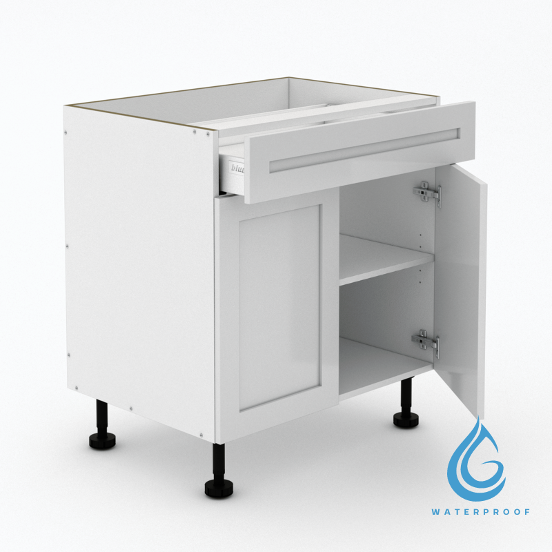 1 Drawer + 2 Doors - Shaker - Outdoor Waterproof