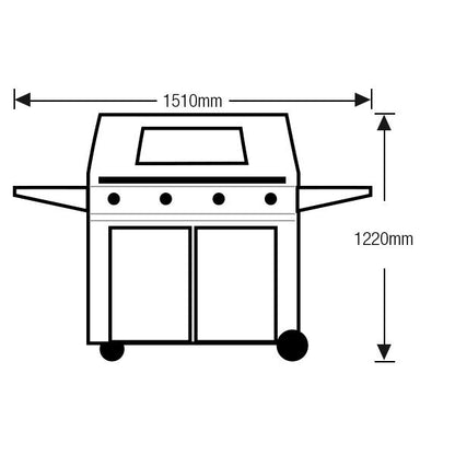 Everdure By Heston Blumenthal Everdure Neo Curva BBQ NCURLPC-07