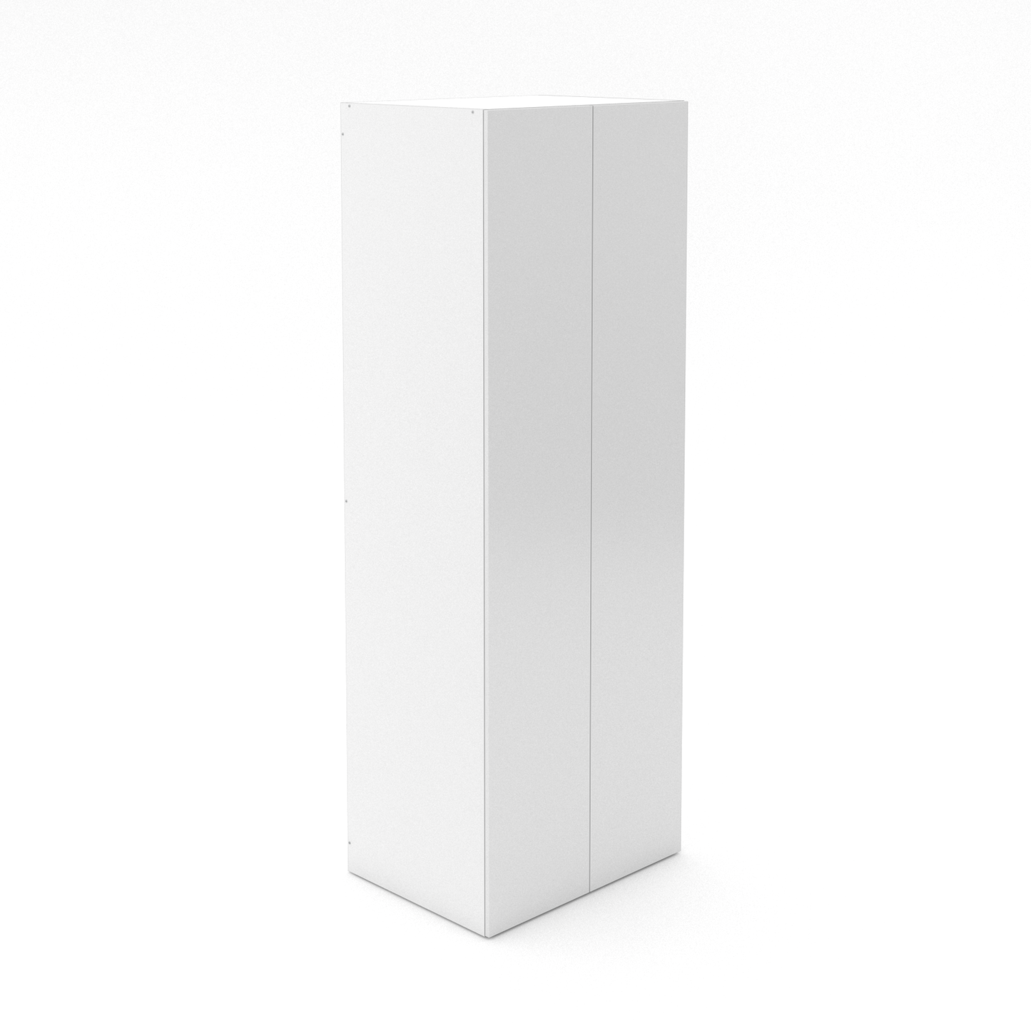 2 Door Pantry - Walk In - U-Shaped Shelving - Poly