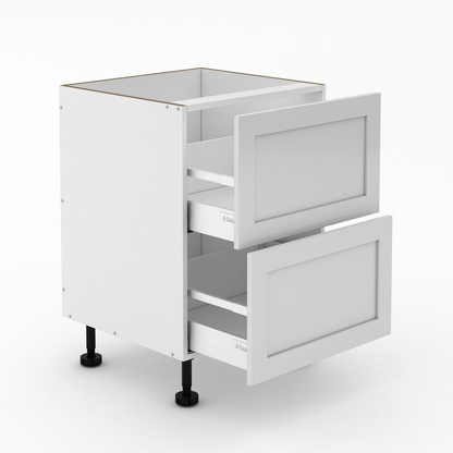 2 Drawers - Shaker