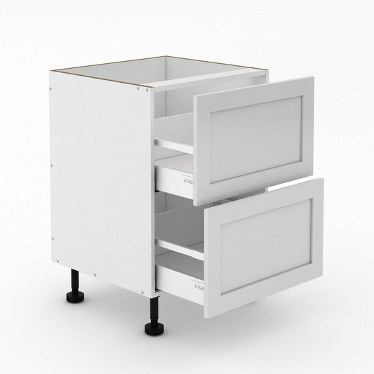 2 Drawers - Shaker
