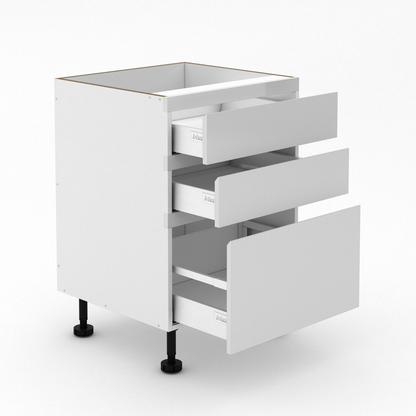 3 Drawers - 2 small drawer + 1 Pot Drawers - Shadowline
