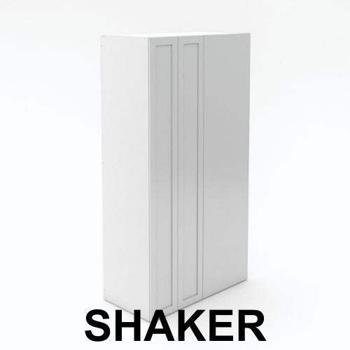 2 Door Blind Corner Pantry - Walk in - Shaker