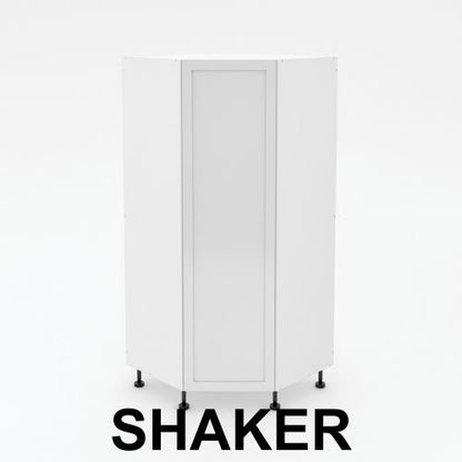 Angled Corner Pantry - Shaker