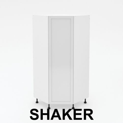 Angled Corner Pantry - Shaker