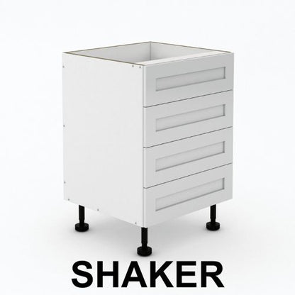 4 Equal Drawers - Shaker