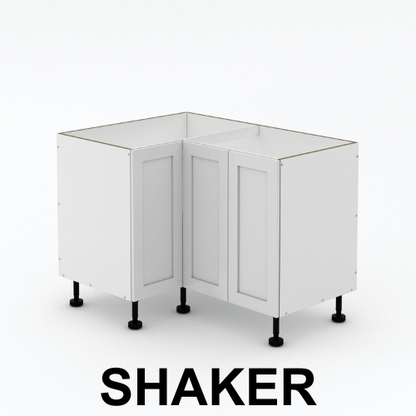 3 Door Base Corner - Shaker