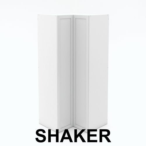 Bi Fold Corner Pantry - Walk in - Shaker