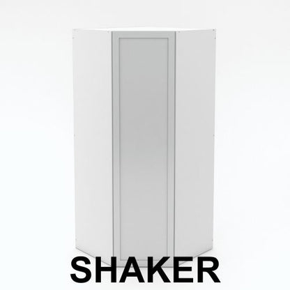 1 Door Angled Corner Pantry - Walk in  - Shaker