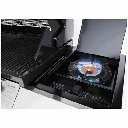 BeefEater 1200 Series 5 Burner LPG BBQ with Trolley & Side Burner BMG1251BB