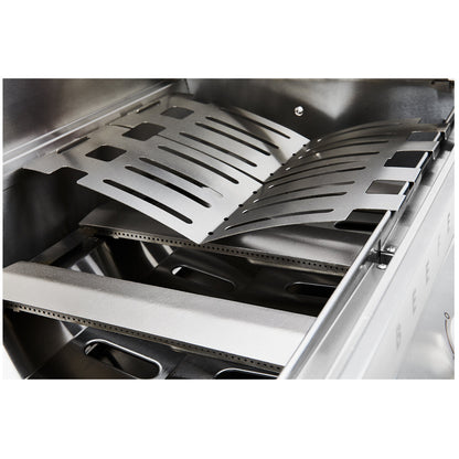 BeefEater 7000 Premium Four Burner Built-in Barbecue and Trolley BMF7645SA