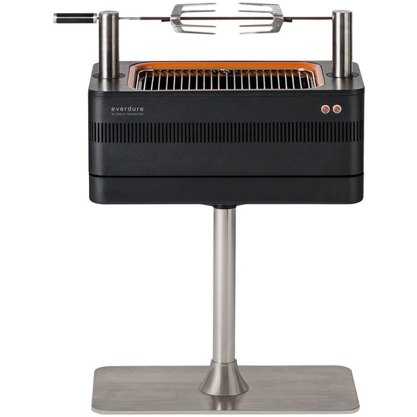 Everdure By Heston Blumenthal Fusion Charcoal BBQ with Pedestal HBCE1BS