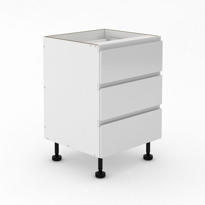 3 Equal Drawers  - Shadowline - Outdoor cabinets