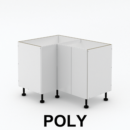 3 Door Base Corner - Poly